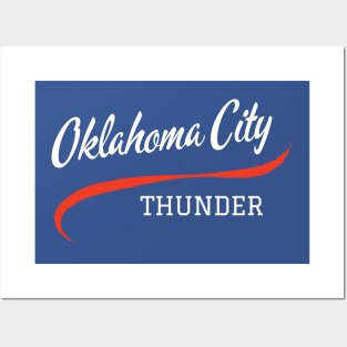 Thunder OKC Posters and Art